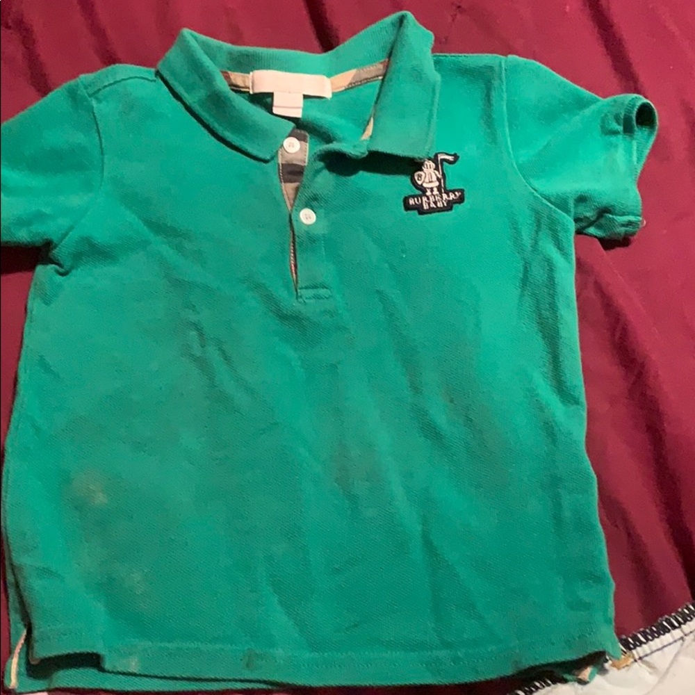 Burberry shirt size 3T